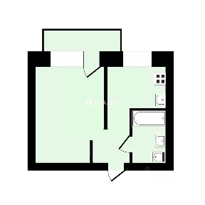 Сдается 1-комн. квартира, 20 м²