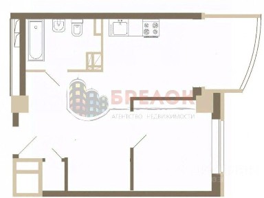 Сдается 2-комн. квартира, 32 м²