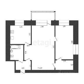 Продается 2-комн. квартира, 39,2 м²