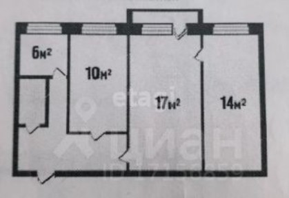 Продается 3-комн. квартира, 68,9 м²