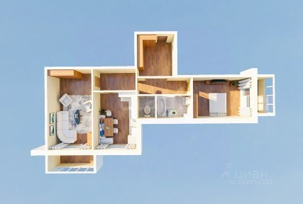 Продается 2-комн. квартира, 68 м²