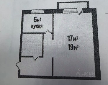 Продается студия, 32 м²