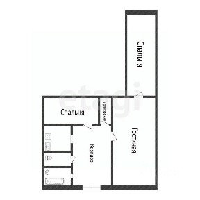 Продается 3-комн. квартира, 59,5 м²