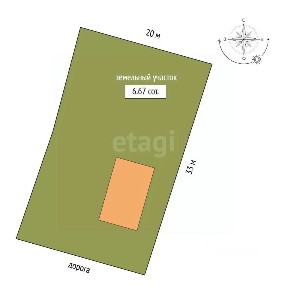 Продается 2-этажный дом, 106,6 м²