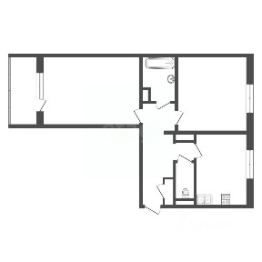 Продается 2-комн. квартира, 53,2 м²