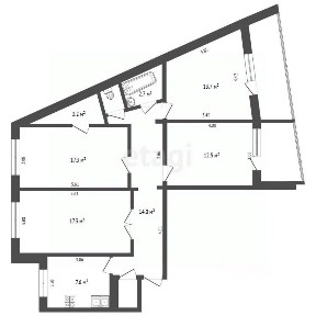 Продается 4-комн. квартира, 90,5 м²
