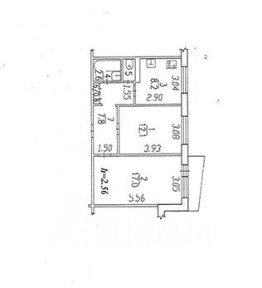 Продается 2-комн. квартира, 49,8 м²