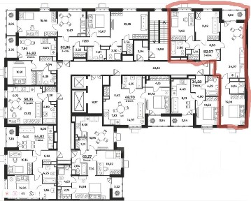 Продается 3-комн. квартира, 82 м²