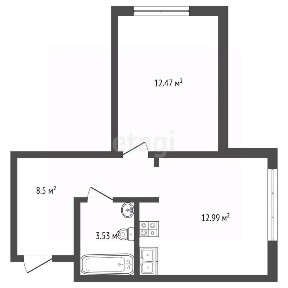 Продается 1-комн. квартира, 37,5 м²