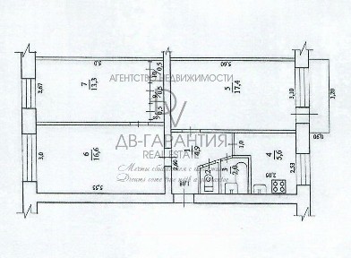 Продается 3-комн. квартира, 62,3 м²
