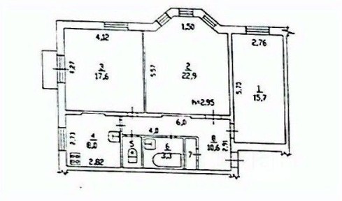 Продается 3-комн. квартира, 80,5 м²