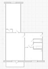 Продается 2-комн. квартира, 43,6 м²