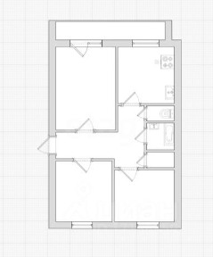 Продается 3-комн. квартира, 58,7 м²