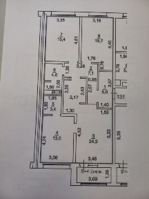 Продается 3-комн. квартира, 89,1 м²