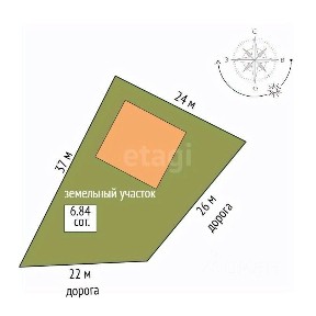 Продается 2-этажный дом, 168,7 м²