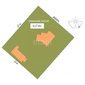 Продается 1-этажный дом, 50 м²