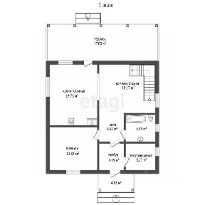 Продается 2-этажный дом, 150 м²