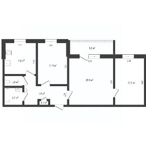 Продается 3-комн. квартира, 65,1 м²