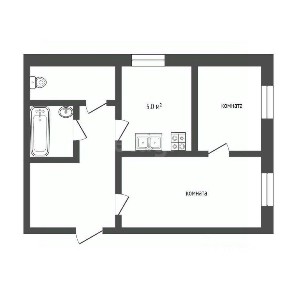 Продается 2-комн. квартира, 41,1 м²
