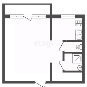 Продается 2-комн. квартира, 49,1 м²