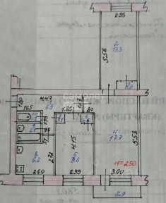 Продается 3-комн. квартира, 58,9 м²