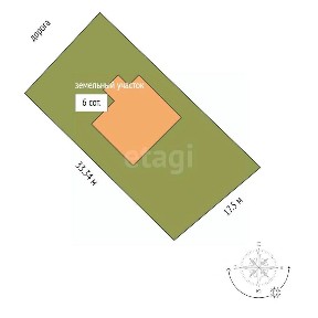 Продается 1-этажный дом, 90 м²