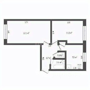 Продается 2-комн. квартира, 49 м²