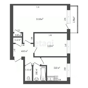 Продается 2-комн. квартира, 40,1 м²