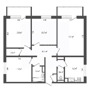 Продается 4-комн. квартира, 92,1 м²