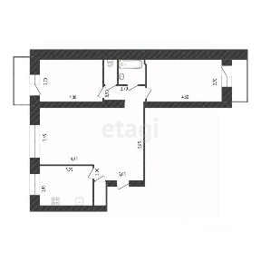 Продается 3-комн. квартира, 65,5 м²