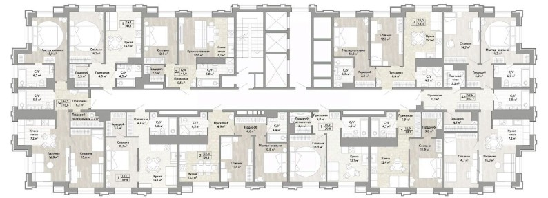 Продается 2-комн. квартира, 54 м²