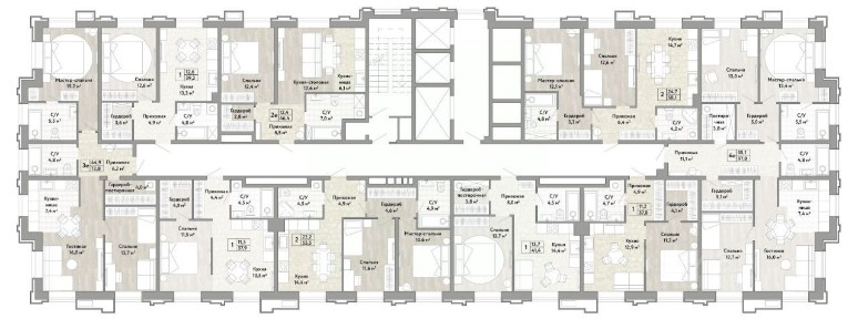 Продается 2-комн. квартира, 56 м²
