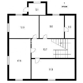 Продается 2-этажный дом, 133,5 м²