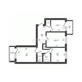 Продается 3-комн. квартира, 64,2 м²