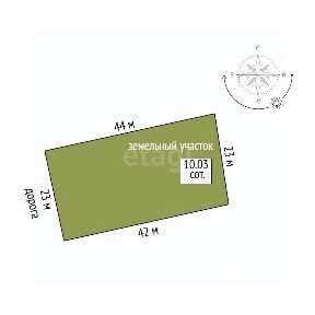 Продается 1-этажный дом, 91 м²