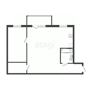 Продается 2-комн. квартира, 43 м²