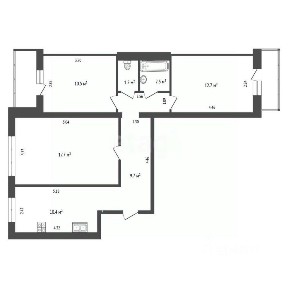 Продается 3-комн. квартира, 65,9 м²