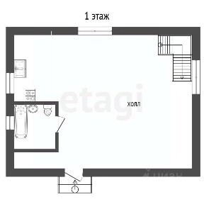 Продается 2-этажный дом, 48 м²