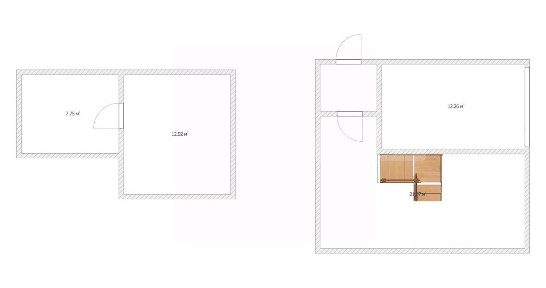 Продается 2-этажный дом, 54,1 м²