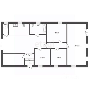 Продается 1-этажный дом, 103,2 м²