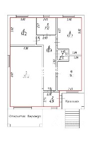 Продается 1-этажный дом, 171,9 м²