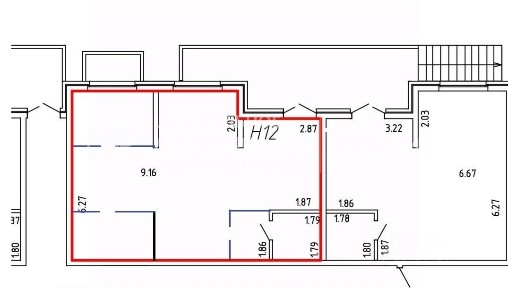 Сдается помещение свободного назначения, 57 м²