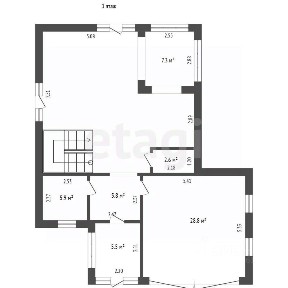 Продается 2-этажный дом, 184,3 м²