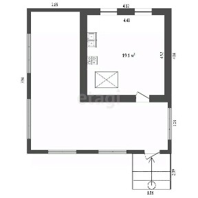 Продается 1-этажный дом, 64 м²