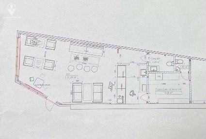 Сдается помещение свободного назначения, 65,7 м²