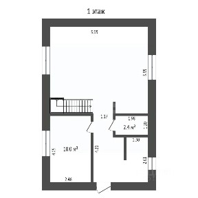 Продается 2-этажный дом, 116 м²