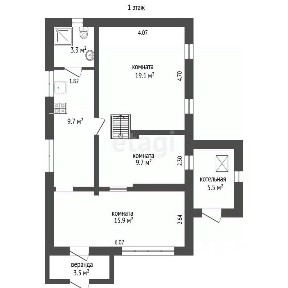 Продается 2-этажный дом, 88,1 м²