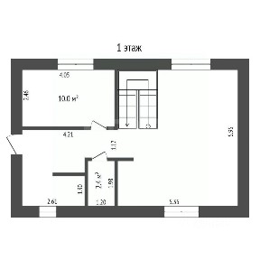Продается 2-этажный дом, 116 м²