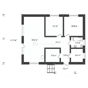 Продается 1-этажный дом, 100 м²