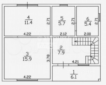 Продается 2-этажный дом, 115 м²